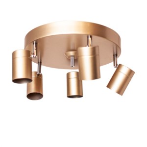 Oprawa sufitowa CORRECT złota BY RYDENS