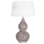 Lampa stołowa LOFTY biała BY RYDENS