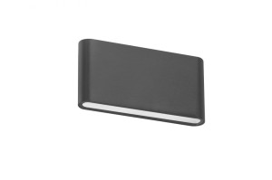 Oprawa elewacyjna CREMONA M ciemno-szara AZZARDO 