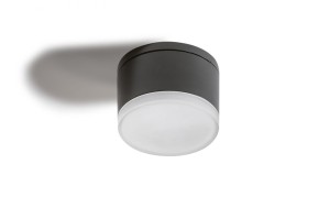 Plafon sufitowy APULIA R IP54 szara AZZARDO                