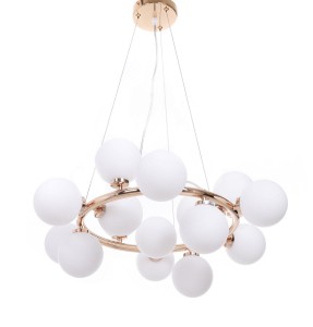 Lampa wisząca MARSIADA złota LUMINA DECO