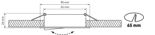 Oprawa TORN odlew kwadrat ruchoma mat. czarna-4.jpg