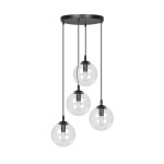 Lampa sufitowa COSMO 4 BL 711/4PREM transparent EMIBIG