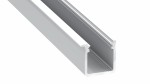 Profil aluminiowy do TAŚM LED typ J srebrny 2m Lumines