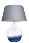 Lampa stołowa MADEIRA szaro-niebieski FAMLIGHT