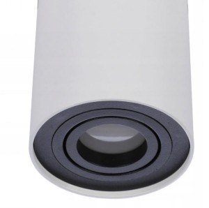 Oprawa sufitowa BROSS biała/czarna AZZARDO