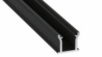 Profil do TAŚM LED typ RUNO do łazienki czarny 2m LUMINES
