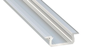 Profil aluminiowy do TAŚM LED typ Z surowy 3m Lumines