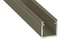 Profil aluminiowy do TAŚM LED typ Y inox 3m Lumines