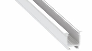 Profil aluminiowy do TAŚM LED typ W biały 3m Lumines