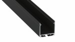 Profil do TAŚM LED typ DILEDA czarny 1m LUMINES