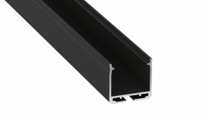 Profil do TAŚM LED typ DILEDA czarny 3m LUMINES
