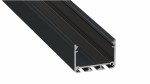 Profil do TAŚM LED typ ILEDO czarny 1m LUMINES