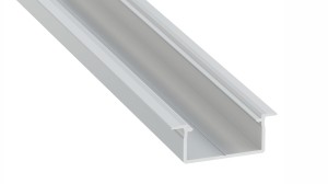 Profil do TAŚM LED typ GEMI srebrny 1m LUMINES