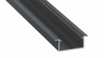 Profil do TAŚM LED typ GEMI czarny 1m LUMINES