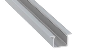 Profil aluminiowy do TAŚM LED typ U surowy 3m Lumines