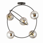 Lampa sufitowa STRADOM 5 1292/5 grafit EMIBIG