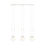 Lampa wisząca GLAM 3 biała EMIBIG
