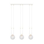 Lampa wisząca GLAM 3 biała EMIBIG