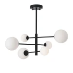 Lampa wisząca BOLTI 6xG9 czarna YASKR