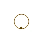 Kinkiet-Ringa-S-1xLED-zloty-WL0116-S-GD.webp