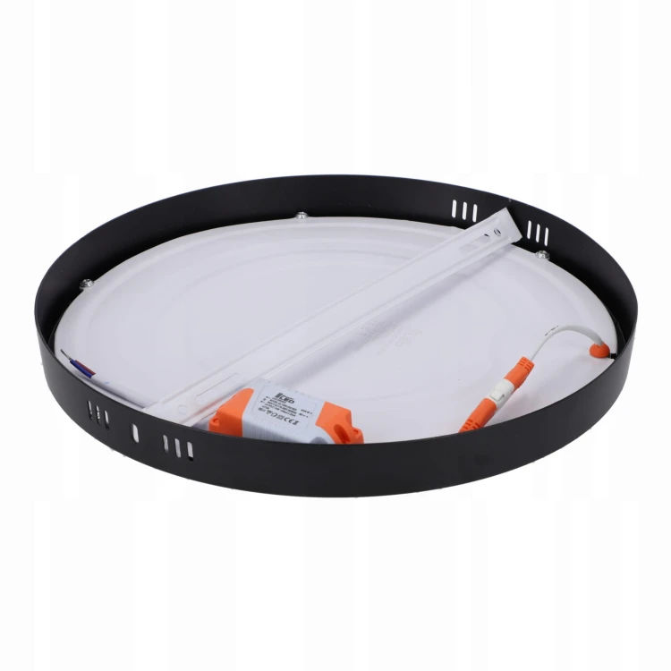 Panel LED Natynkowy Plafon Lampa 24W Czarny-2.jpg