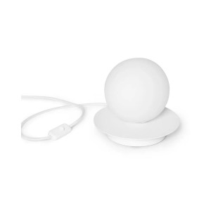 Lampa stołowa BORRA biała UMMO