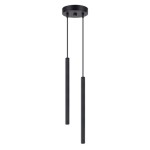 Lampa wisząca ARCHE 2P czarna SOLLUX