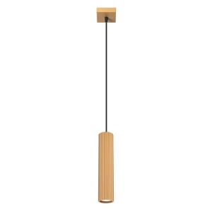 Lampa wisząca KARBON 1 złoty SOLLUX