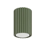 Plafon KARBON 10 zielony oliwkowy SOLLUX