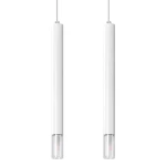 Lampa wisząca WEZYR 2 biała SOLLUX
