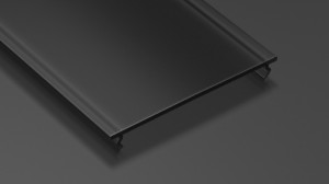 Klosz WIDE PMMA czarny LUMINES