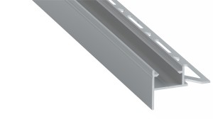 Profil do TAŚM LED typ MITO do łazienki srebrny 2m