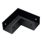 Łącznik L TRACK IP65 czarny AZZARDO