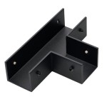 Łącznik T TRACK IP65 czarny AZZARDO