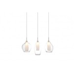 Lampa wisząca AMBER MILANO 3 clear AZZARDO