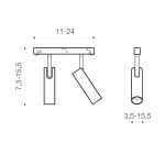 AZ4588-NIKO 2 TRACK MAGNETIC 2x7W 3000K GO-BK.jpg