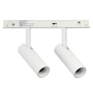 Oprawa 2F ALFA TRACK MAGNETIC NIKO 2x7W CCT biały AZZARDO