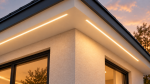 Bezramkowe linie LED w podbitce