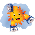 Lampa Słoneczko 5141408 HELLUX