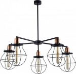 Lampa wisząca industrialna LOFT MANUFACTURE V czarna NOWODVORSKI