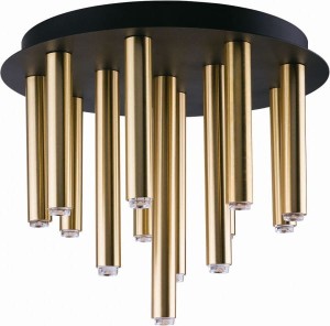 Lampa sufitowa STALACTITE black-brass XIII NOWODVORSKI
