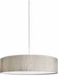 Lampa wisząca TURDA ⌀50 szara NOWODVORSKI