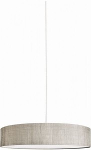 Lampa wisząca TURDA ⌀65 szara NOWODVORSKI